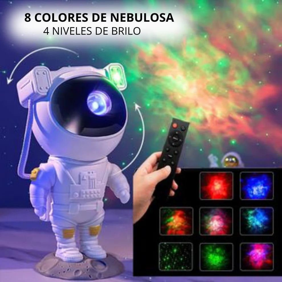 Proyector astronauta con altavoz bluetooth + 2 Airpods PRO con pantalla y Cancelación de Ruido